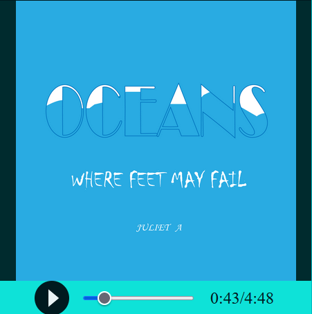 preview of the audio player
